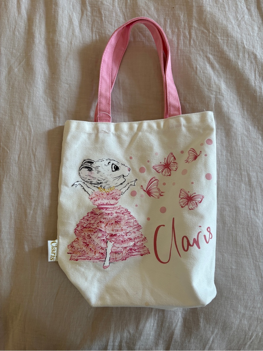 🤍CLARIS THE MOUSE - MAGNIFICENT BOOK BAG🤍 girls bag